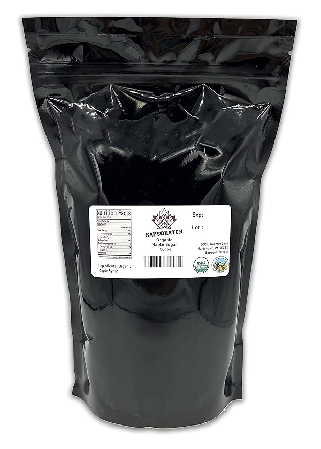 Sapsquatch Organic Maple Sugar (2 Pounds)