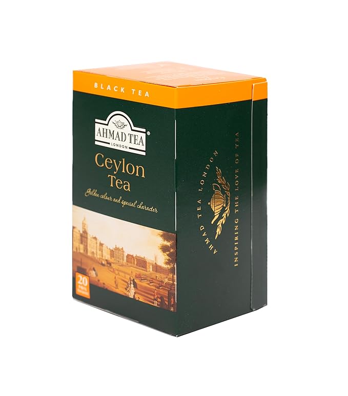 Ahmad Tea Ceylon Tea 20-Count Boxes (Pack of 6)