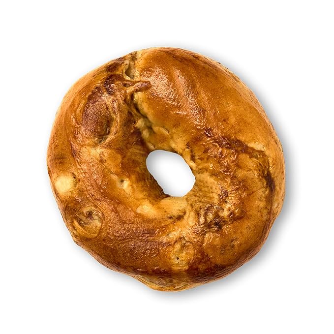 Just Bagels French Toast Bagels - 8 Packs Of 6 Bagels Per Pack - 48 Total Non-GMO