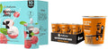 Hethstia High-Protein Ramen Chicken 6 Pack &amp Konjac Jelly Lychee 10 Pouches Plant-Based Instant Soup &amp Drinkable Jelly Low Calorie Keto Vegan Healthy Food Gift