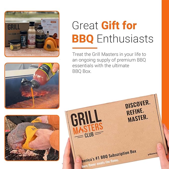 Grill Masters Club Flavor Fiesta Box | Latin-Inspired Sauces Seasonings Premium BBQ Spices Sauces | Essential for Cooking Grilling and Smoking | Perfect Grill Gift for Men &amp Women