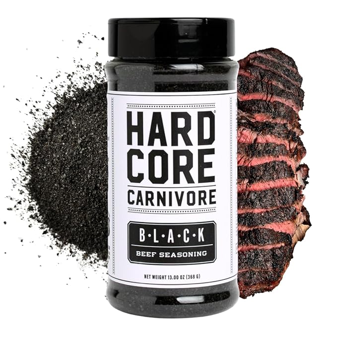 Hardcore Carnivore Core Pack (4 Rub Set) Black Beef Red All -Purpose Tex Mex Sweet BBQ Seasonings | Bold Texas-Made Flavors for Grilling Smoking and Cooking