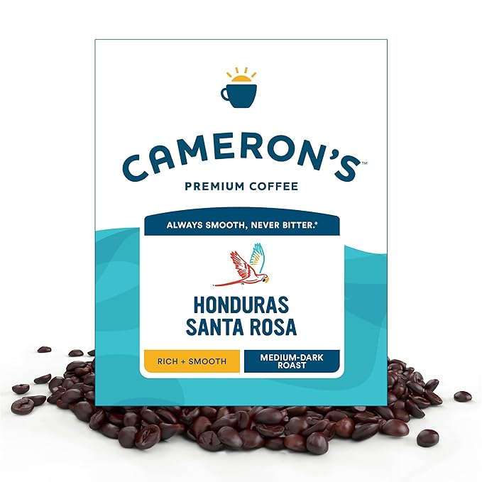 Cameron's Coffee Roasted Whole Bean Coffee Honduras Santa Rosa 4 Pound