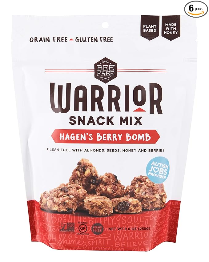 Bee Free Granola Hagens Berry Bomb 9 oz (Pack of 6)