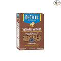 De Cecco Pasta Whole Wheat Penne Rigate No.41 13.25 OZ (Pack of 12) - Made in Italy High in Protein &amp Iron Bronze die