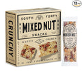 South 40 Snacks Mixed Nut Bar Just 7 Ingredients Touch of Honey (40g Bar Pack of 12)