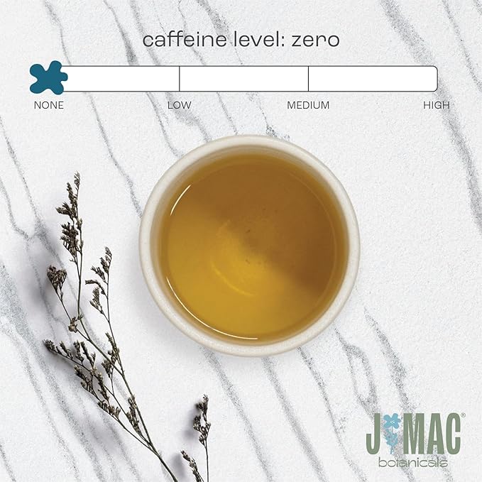 J Mac Botanicals Organic Chamomile Flowers (1 pound) Certified USDA Organic. Whole Dried Chamomile Flower Loose Leaf Tea