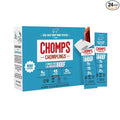 Chomps Snack Size Grass-Fed and Finished Sea Salt Beef Jerky Snack Sticks 0.5oz 24-Pack - Keto Paleo Whole30 4g Lean Meat Protein Gluten-Free Zero Sugar Food Non-GMO Chomplings