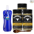 Candy Freezer K!ndεr’ѕ Premium Blend Rub &amp Seasoning – Three (3) 6.4 oz Bottles – All-Purpose Rub for Grilling Cooking &amp Roasting – No MSG Gluten-Free Non-GMO – Includes Collapsible Bottle