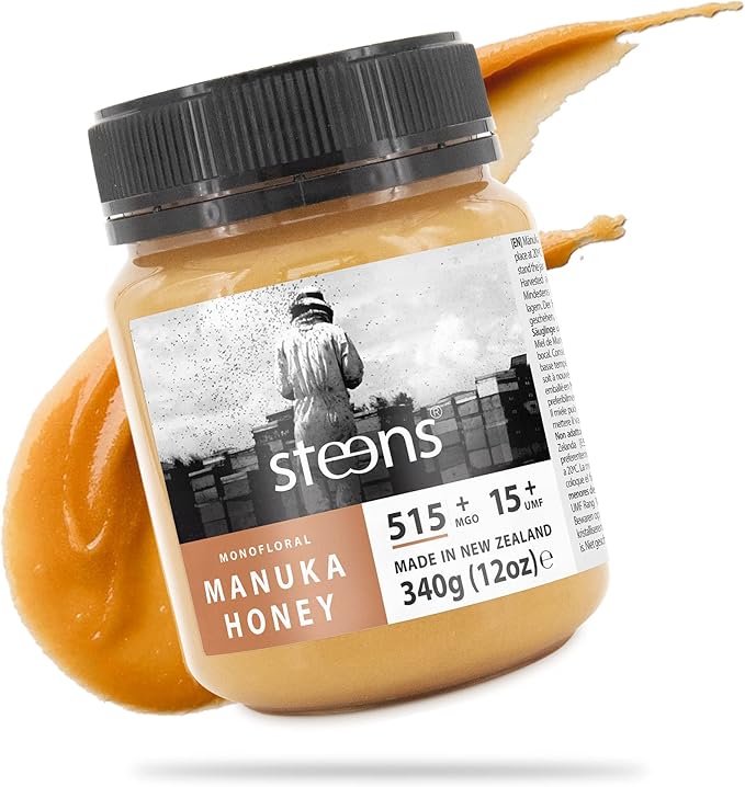 STEENS NZ Beekeeper 15Plus Manuka Honey 340 GR