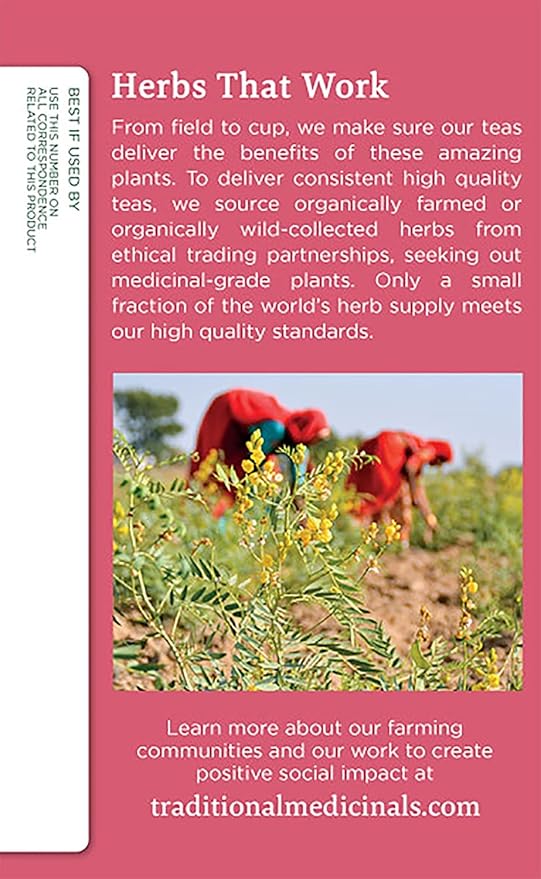 Traditional Medicinals Organic Mother’s Milk Herbal Tea Promotes Healthy (16 Count (Pack of 4))