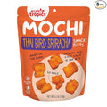 Sun Tropics Mochi Snack Bites Thai Bird Sriracha Flavor- 3.5 oz (6 Pack)| Crispy Spicy Mochi Bites Rice Nuggets | Mochi Puff Rice Crackers- Gluten Free &amp Dairy Free- No MSG Added | Asian Rice Sn