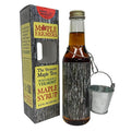 Vermont Maple Syrup Pure Small-Batch Handcrafted on Small Family Farms by MAPLE FARMERS 8.5 oz Glass Bottle with Decorative Metal Sap Bucket Golden Amber Dark &amp Very Dark (Dark &amp Robus