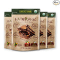 Naturanic Brazilian Dark Chocolate Bark Coconut Chunks Sugar Free Keto Friendly Vegan All Natural Organic Non GMO Gluten Free - Pack of 4