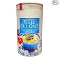 Steel Cut Oats Quick Cook Whole Grain Oatmeal Heart Healthy 25 oz (Pack of 2)