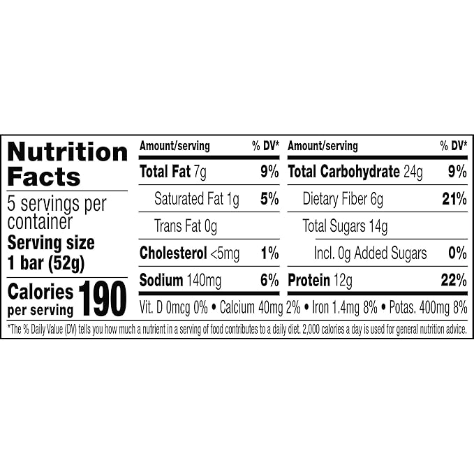 RXBAR Protein Bars 12g Protein Gluten Free Snacks Strawberry (6 Boxes 30 Bars)