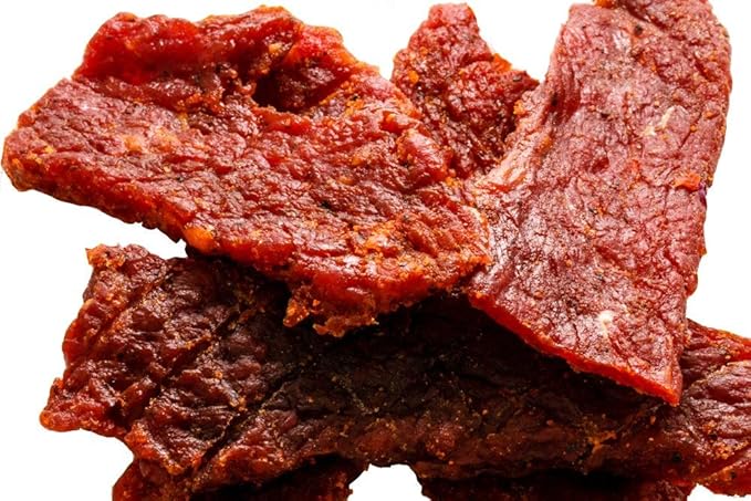 Buffalo Bills 8oz Double Habanero Country Cut Beef Jerky Pack (moist &amp tender really hot beef jerky)