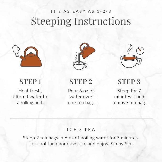 The Republic of Tea – Organic Double Dark Chocolate Maté Naturally Caffeinated Yerba Maté Steeps 36 Cups