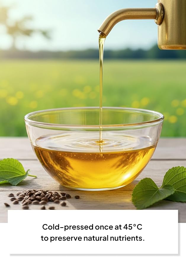 Korean Food Cold-Pressed Raw Perilla Oil 180 ml (6.1 fl oz) 100% Perilla Seeds Nutty Flavor for Cooking &amp Salad Dressing 저온압착 생들기름