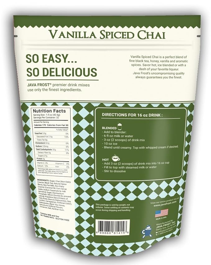 Vanilla Spiced Chai - 3 lb bag