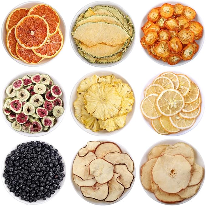 500g Lemon - Sugar Free Dried Fruit Slices Organic Fruit Pieces for Drinks Cocktails Baking Candle/Soap Making