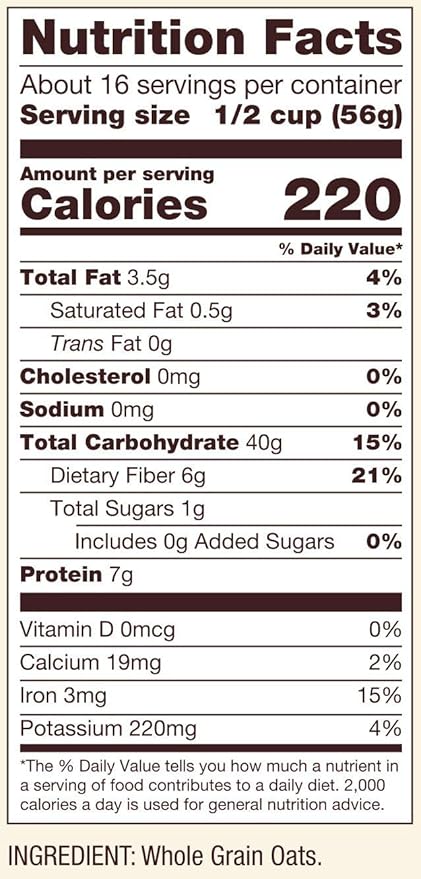 Bob's Red Mill Gluten Free Extra Thick Rolled Oats 32 Oz (4 Pack)