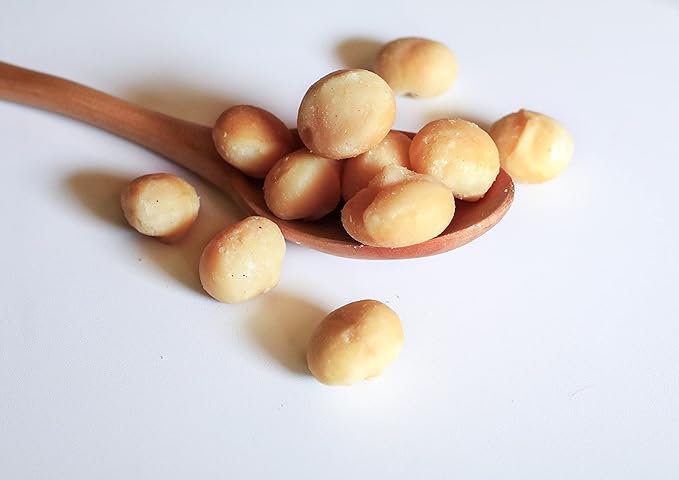 Food to Live Dry Roasted Macadamia Nuts 2 Pounds – Oven Roasted Whole Nuts Unsalted No Oil Added Great Vegan Snack Keto Kosher Bulk. High in Protein and Healthy Fats. Great for Baking