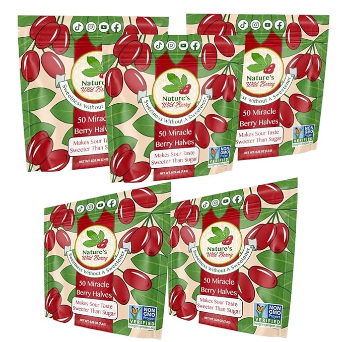 Nature’s Wild Berry 5 Count Freeze-Dried Berry Box for 50 Pack Program