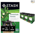 Stash Tea Premium Green Tea 20 Count Box of Tea Bags in Foil (Pack of 6)