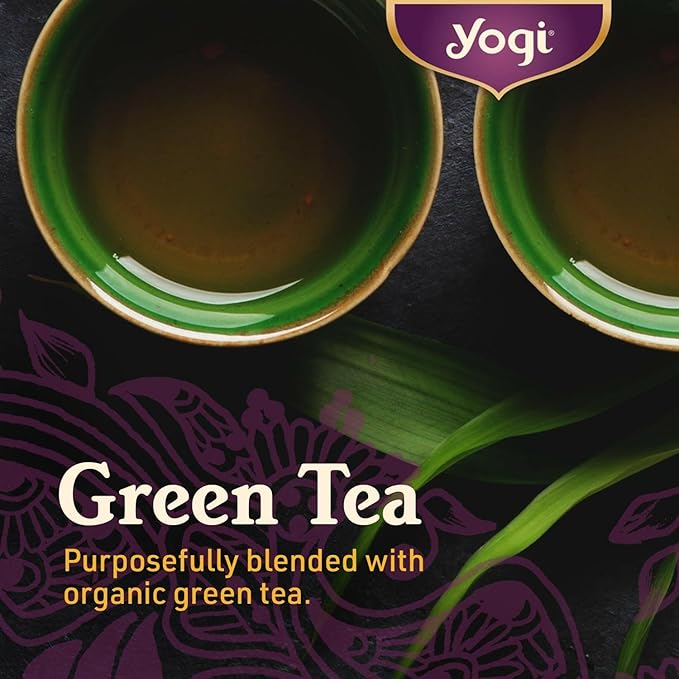 Yogi Tea Soothing Rose Hibiscus Skin DeTox Tea - 16 Tea Bags per Pack (6 Packs) - Organic DeTox Tea to Support Skin Health - Includes Green Tea Leaf Rose Petal Honeybush Leaf Hibiscus &amp More