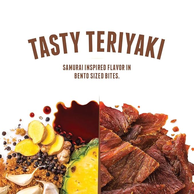 Perky Jerky Turkey Jerky Variety 2.2 oz (Pack of 5) - Low Sodium - 7-10g Protein per Serving - Low Fat - 100% U.S. Sourced - Non-GMO