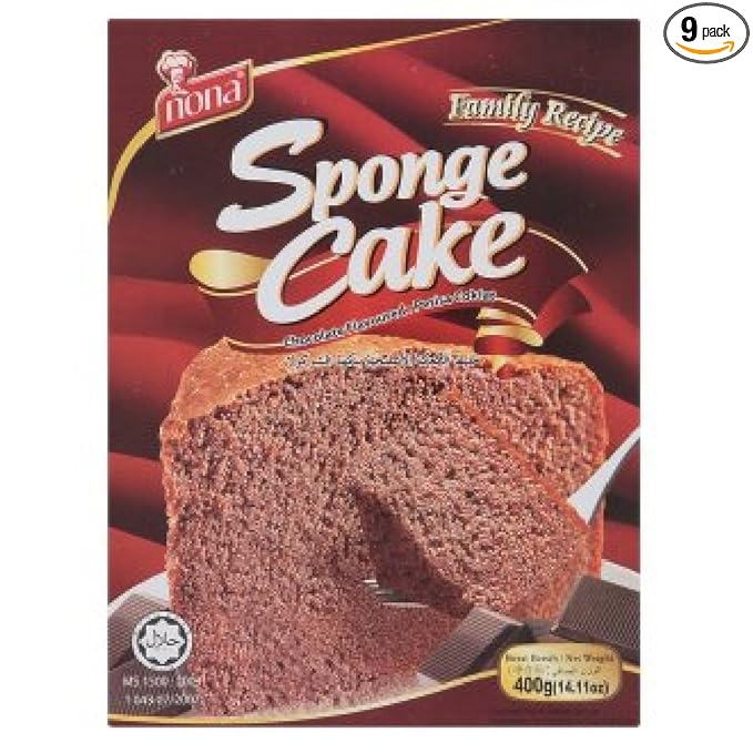 Nona Cake Flour 400g (Chocolate Sponge 9 Pack)