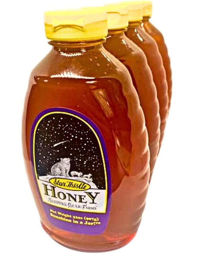 Sleeping Bear Farms Star Thistle Honey 32oz. Bottle