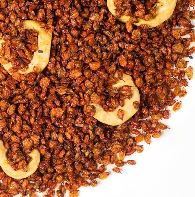 Siberian Sea Buckthorn Dried Berries 7.06 oz (200 g) Unsweetened 100% Raw Natural Wild Harvested Hippophae Fruit Apple as Antioxidant Additives High Omega-7 Sports Bars Yogurt Smoothie Snacks