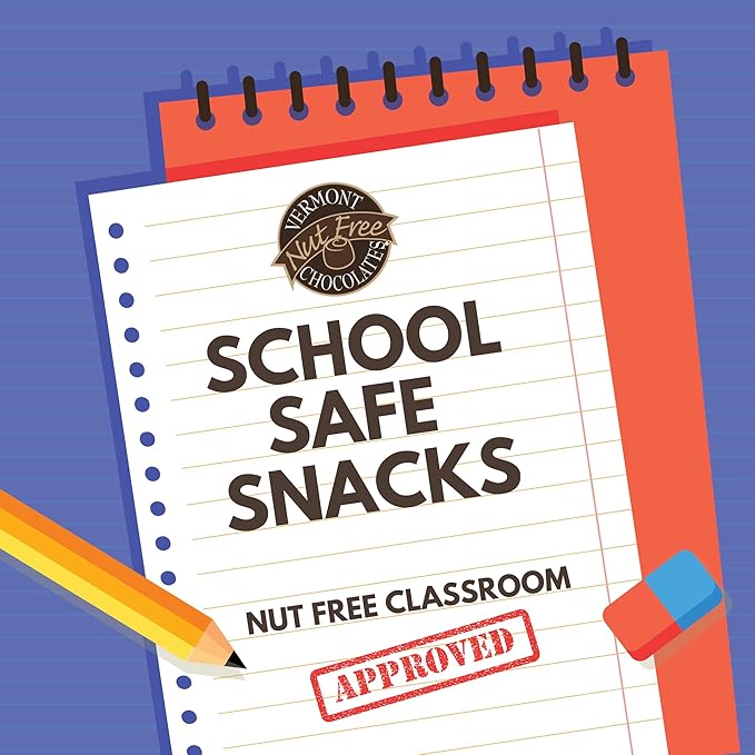Vermont Nut Free Chocolates Dark Chocolate Coin Chest (2-Pack - 12 coins per pack) Nut-free Egg-free Kosher