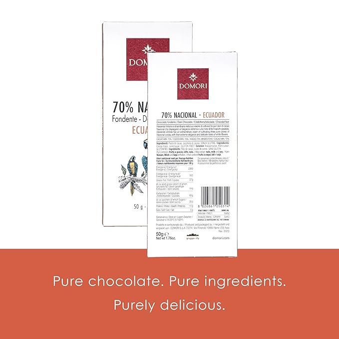Domori - Single Origins Chocolate Bundles (Ecuador 70% 3 Pack)