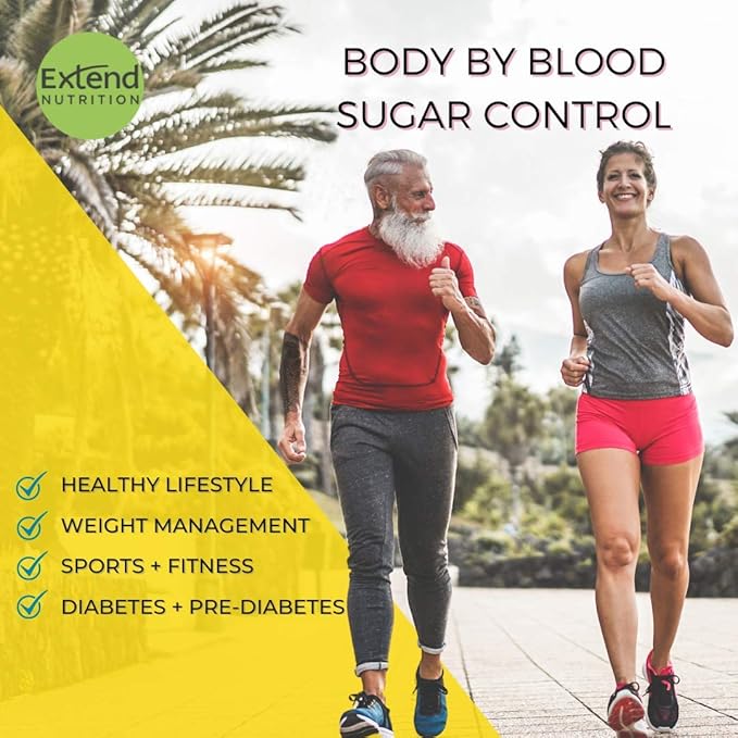 Extend Nutrition - Diabetic Food Nutrition Bars to Help Control Hunger and Manage Blood Sugar Low Carb Low Glycemic Keto Friendly Weight Management Diabetic Snacks Yogurt &amp Lemon (15 Count)