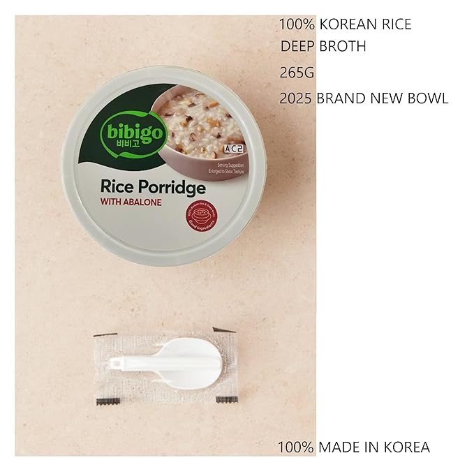 CJ Bibigo Abalone Porridge 265g (6 ABALONE)