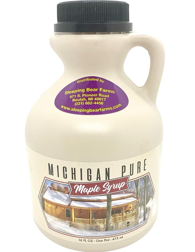 All Natural 100% Pure B Grade Maple Syrup 16 Oz. (Pint)- Case of 12
