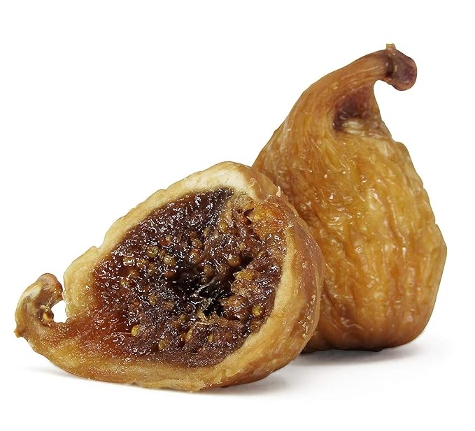 Dried California Golden White Figs by It's Delish 5 Lbs Bulk Bag | Fresh California Figs Naturally Sweet Dried Fruit with No Sugar Added for Healthy Snacks | Vegan Kosher