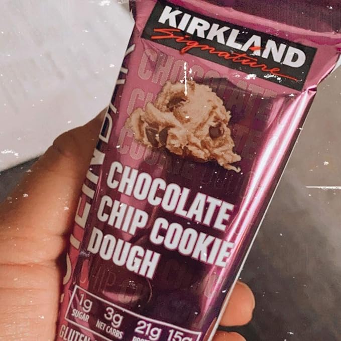 Kirkland Signature Protein Bars Chocolate Chip Cookie Dough 20-count 2.12OZ