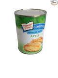 Comstock No Sugar Added Apple Pie Filling and Topping 20oz Can (Pack of 3)