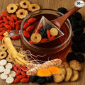 30bags Turmeric Kidney Tea Formula Ginseng Eight Treasures Turmeric Kidney Tea Formula Nnatural Ingredients Chinese Herbs for Men &amp Women (30bags)