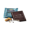 GHIRARDELLI INTENSE DARK Sea Salt Almond Dark Chocolate SQUARES Case Pack (540 ct) Premium Dark Chocolate with Roasted Almonds and Sea Salt