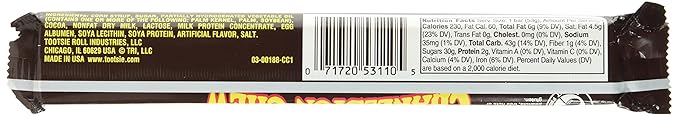 Charleston Chew Nougat Bar- Chocolate 24 Count Box