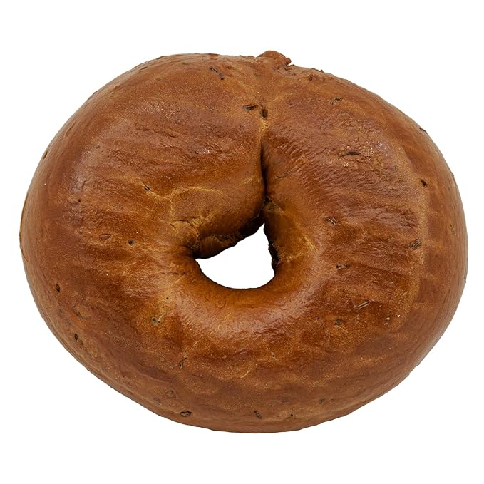 Just Bagels Pumpernickel Bagels - 8 Packs Of 6 Bagels Per Pack - 48 Total Non-GMO