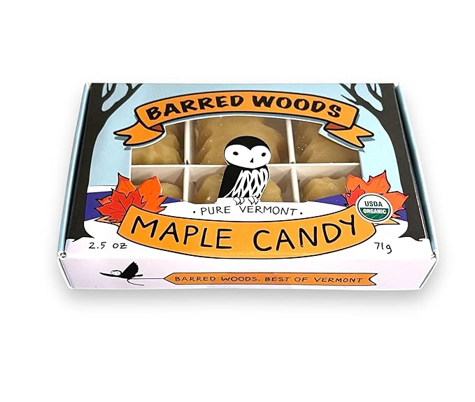 Deluxe Vermont Maple Syrup Gift Box - From Barred Woods Maple Products