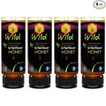 Bee Wild 100% Pure Raw Organic Unfiltered Honey - Wildflower 12 ounce Pack of 4