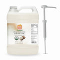 100% Pure Organic Fractionated Coconut Oil MCT-Food Grade-Keto Paleo Kosher Vegan -1 gallon-128 fl.oz