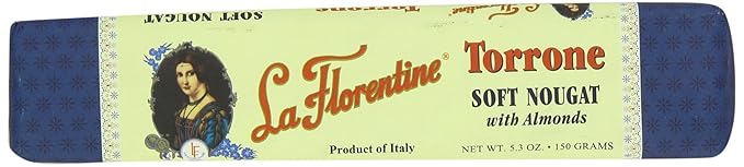 La Florentine Soft Torrone Bar 5.3 Ounce